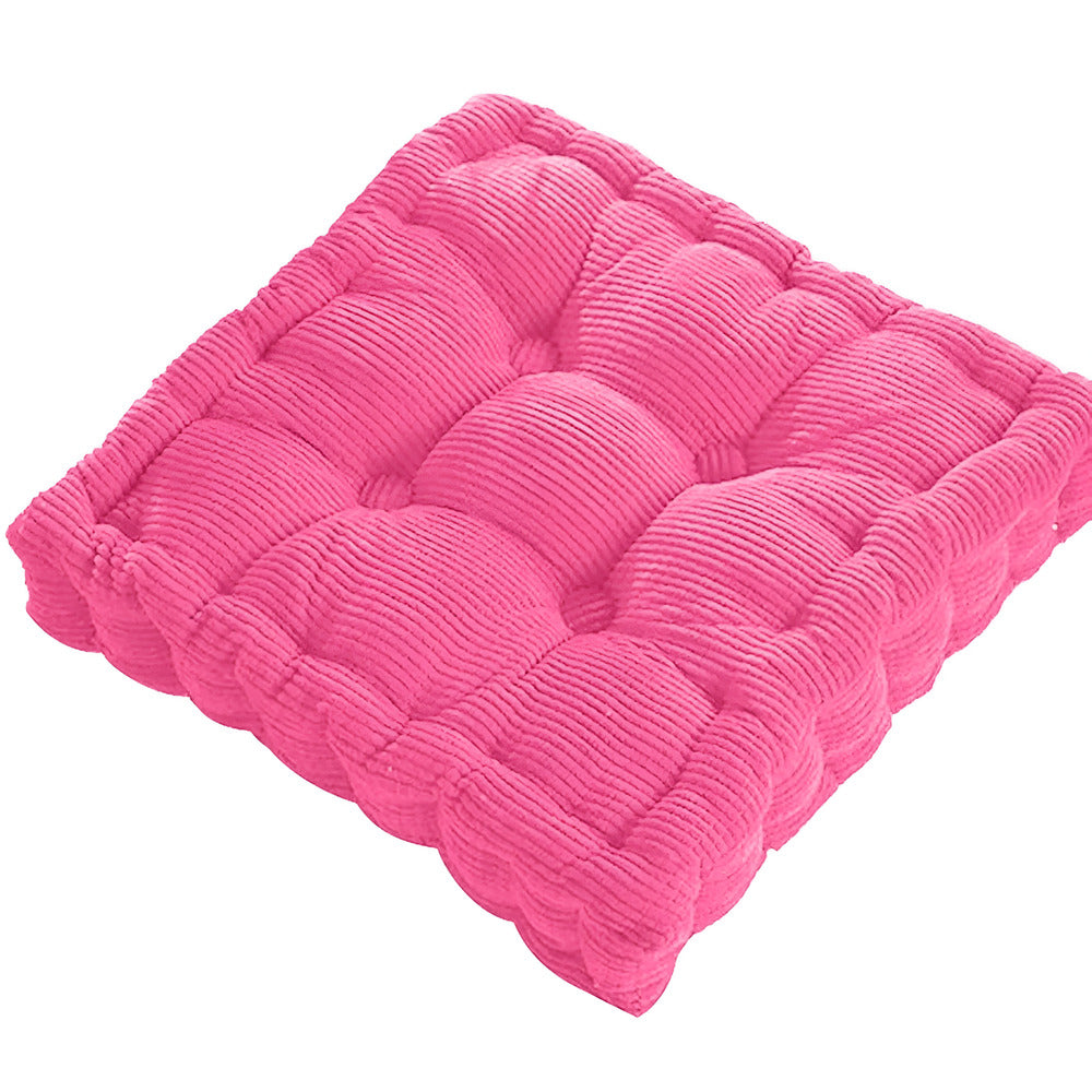 Floor cushion – Luxurious corduroy – Versatile for meditation and decor – Compact seating solution 15.7 x 15.7 in 5