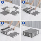 Bed Sheet Organizer with Clear Window