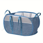 Foldable Luxury Laundry Basket with Reinforced Handles – Stylish and Functional Storage Solution 4
