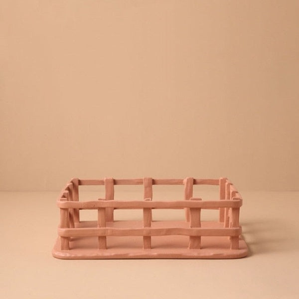 Fruit basket – Resin material – Unique cage design – Versatile storage solution for home décor 3