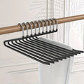 Goose Neck Z | Pants Hanger with Stainless Steel Design Ð Slim Organizer for Trousers 0
