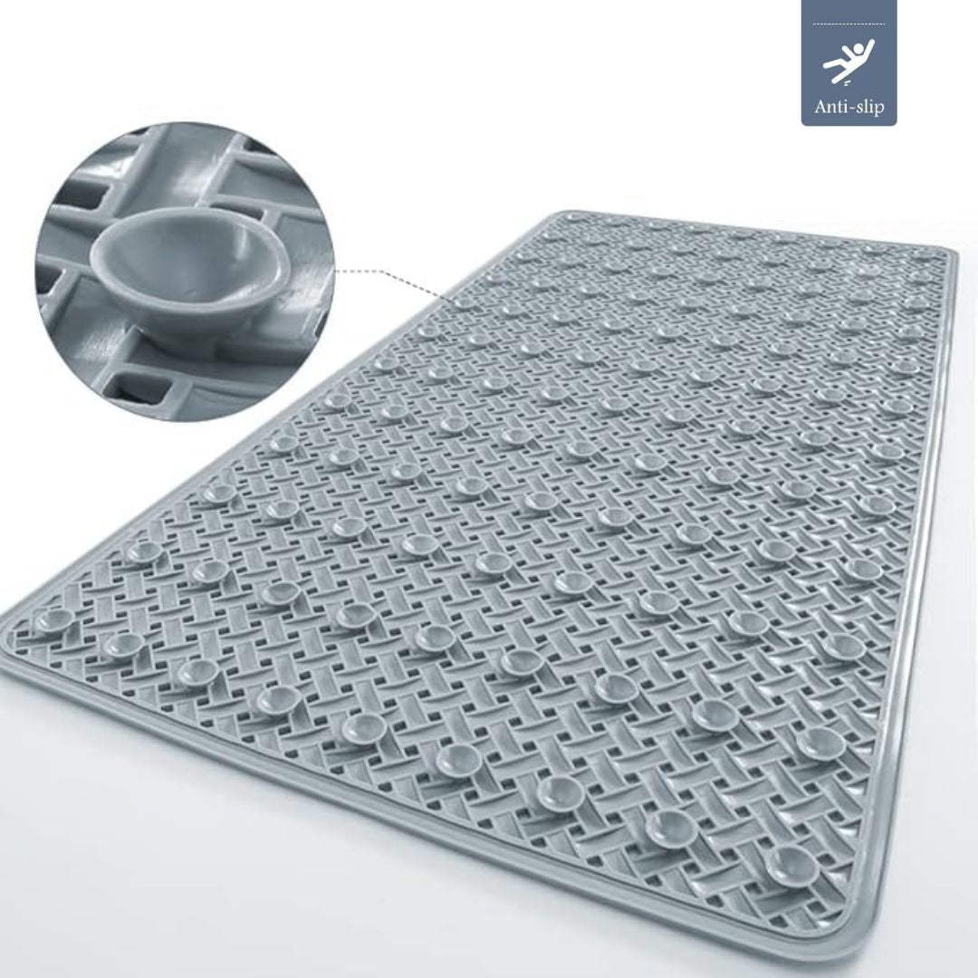 GripMaster | Non Slip Bathtub Mat with Secure Suction Cups Ð Safe Anti-Skid Design for All Ages 2