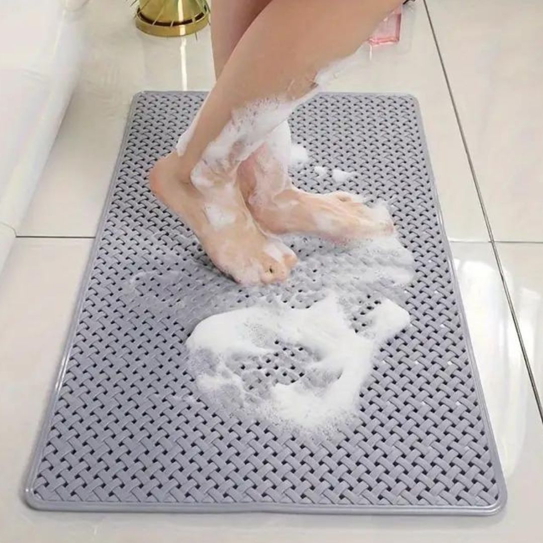 GripMaster | Non Slip Bathtub Mat with Secure Suction Cups Ð Safe Anti-Skid Design for All Ages 3