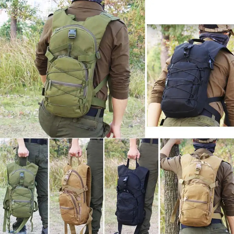 15L Tactical Travel Backpack – Lightweight, Durable, Hydration Compatible for Hiking, Climbing, and Cycling-5
