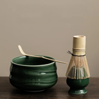 Handmade Azure Stone Matcha Set – Complete Matcha Whisk Kit with Bowl, Scoop for Traditional Ceremonies 2
