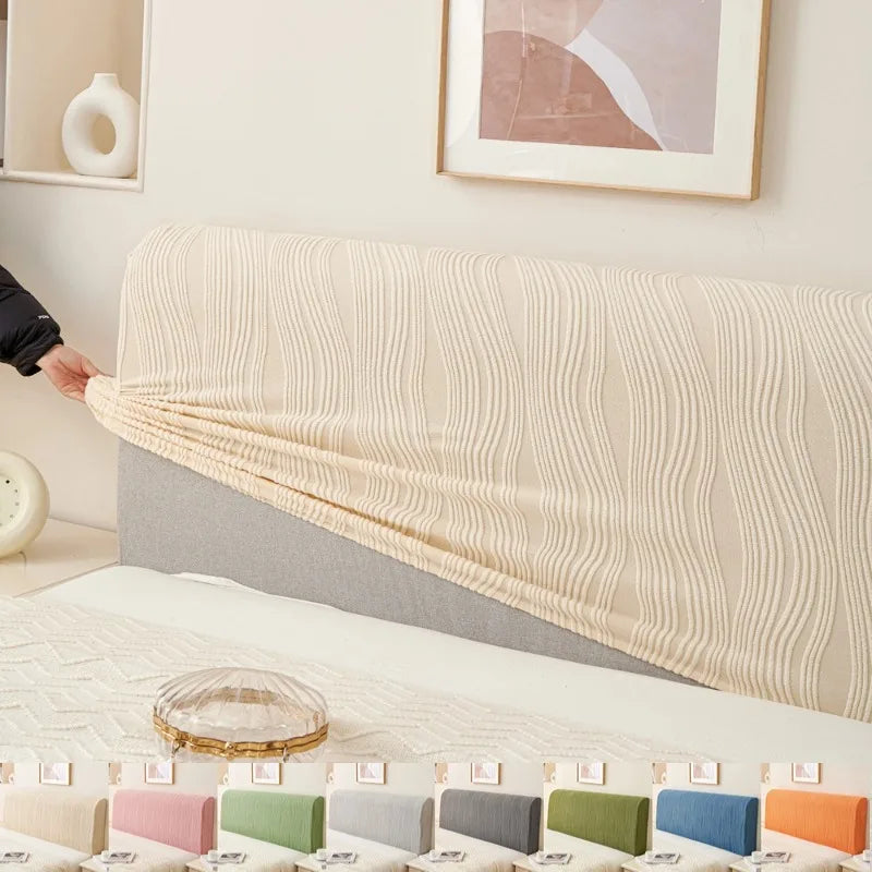 Headboard cover – Soft polyester – Solid color – Headboard cover queen or king size – Machine washable 0