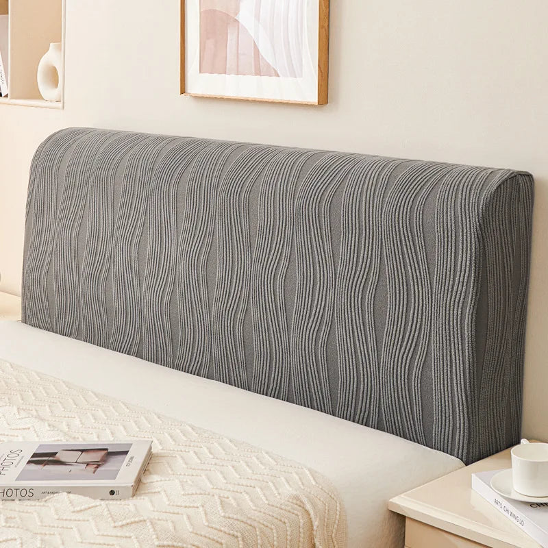 Headboard cover – Soft polyester – Solid color – Headboard cover queen or king size – Machine washable 4