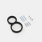 House numbers – Modern black zinc alloy – Floating style – Weather-resistant address signs for enhanced visibility 4