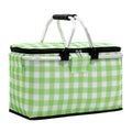 Insulated Picnic Basket Cooler - Foldable Handheld Design, Spacious 15.7x9.1x7.9 Inches for Outdoor Use 8