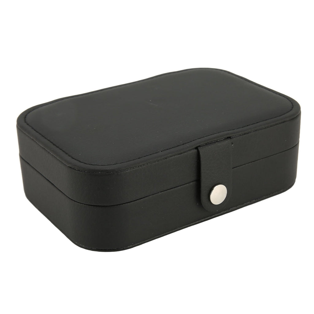 Jewelry Box for Women – Luxurious Leather – Portable Travel Jewelry Organizer – Double-Layered Design 3
