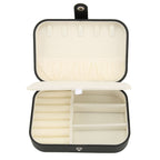 Jewelry Box for Women – Luxurious Leather – Portable Travel Jewelry Organizer – Double-Layered Design 5