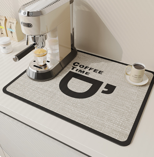 Kitchen mat – Absorbent diatomaceous – Quick-drying design – Hygienic kitchen accessory 11