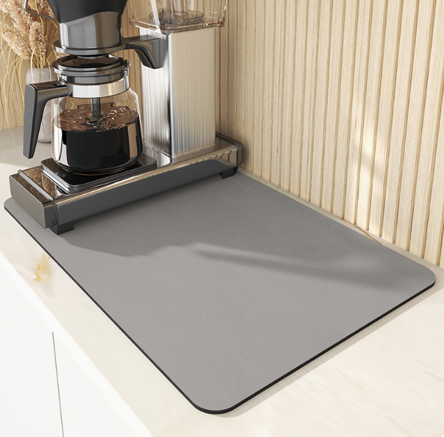 Kitchen mat – Absorbent diatomaceous – Quick-drying design – Hygienic kitchen accessory 2