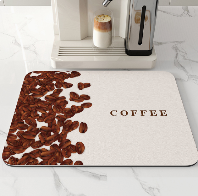 Kitchen mat – Absorbent diatomaceous – Quick-drying design – Hygienic kitchen accessory 7