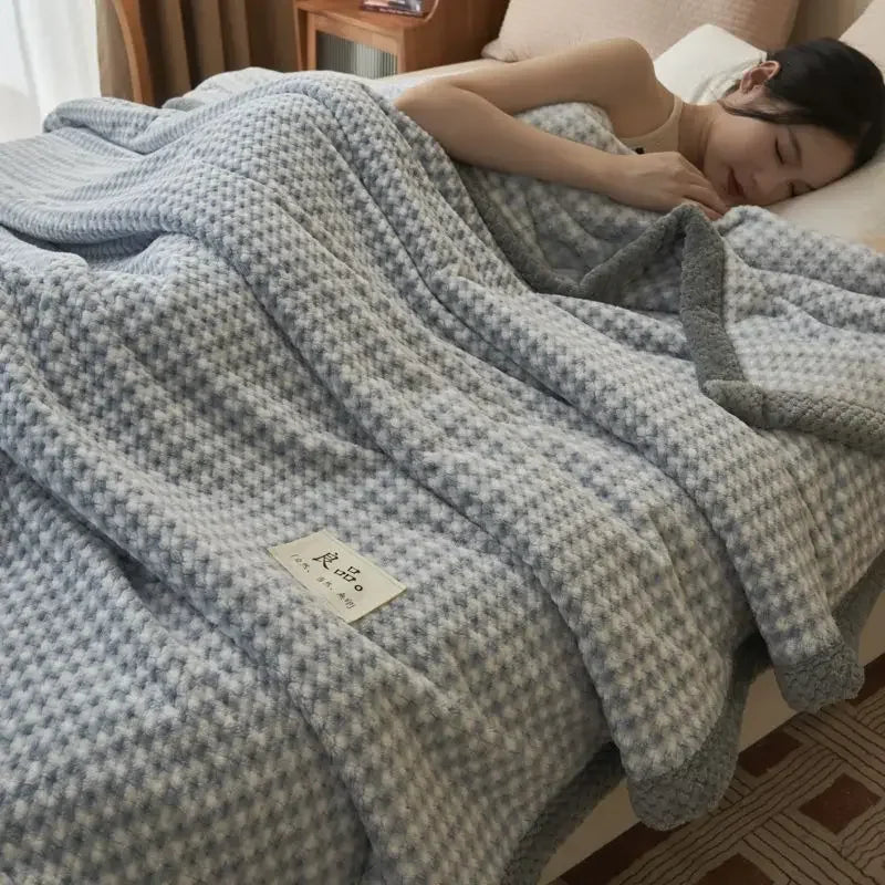 Knit blanket throw – Soft chenille – Machine washable – Cozy home accessory for couch or bed 8