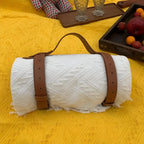 Large Waterproof Picnic Blanket – Durable Outdoor Mat with Elegant Diamond Weave Design, Lightweight and Portable, 71x71 0
