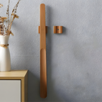 Long Wooden Shoehorn | Extra Long Handled Design with Magnetic Feature Ð Perfect for Seniors and Effortless Shoe Wearing 0