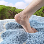 Luxury Microfiber Bath Mat with Non-Slip Backing – Soft and Absorbent for Stylish Bathrooms 4