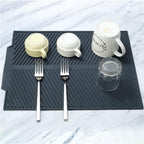 Luxury Silicone Draining Mat – Heat-Resistant Kitchen Solution for Modern Interiors 0