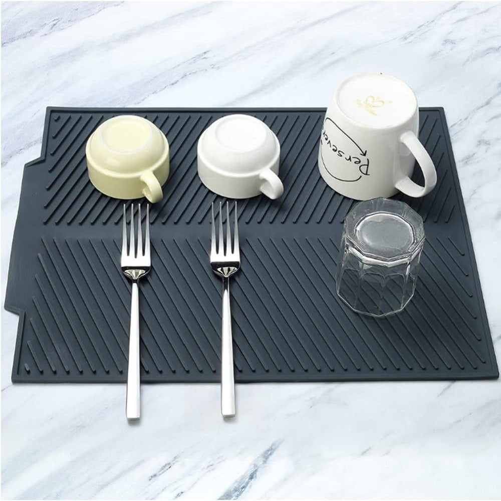 Luxury Silicone Draining Mat – Heat-Resistant Kitchen Solution for Modern Interiors 0