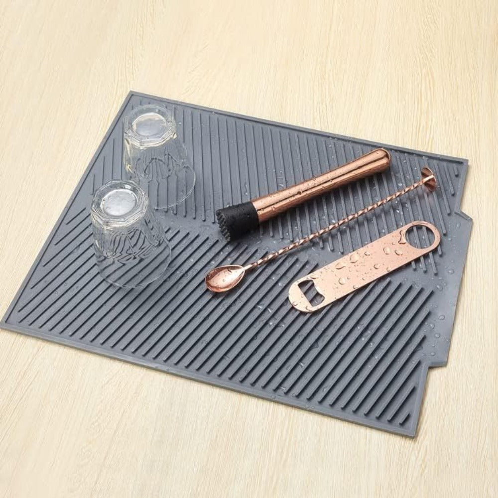 Luxury Silicone Draining Mat – Heat-Resistant Kitchen Solution for Modern Interiors 2