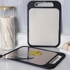 Luxury Stainless Steel Cutting Board with Double-Sided Design – Hygienic and Durable Kitchen Tool 1
