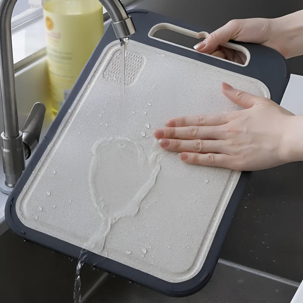 Luxury Stainless Steel Cutting Board with Double-Sided Design – Hygienic and Durable Kitchen Tool 5