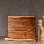 Magnetic Knife Holder - Double-Sided Wooden Storage for Up to 12 Kitchen Knives - Sleek and Durable Design 2