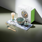 8-Piece Glazed Ceramic Matcha Set – Handcrafted Tools & Elegant Gift Box for Japanese Tea Ceremonies