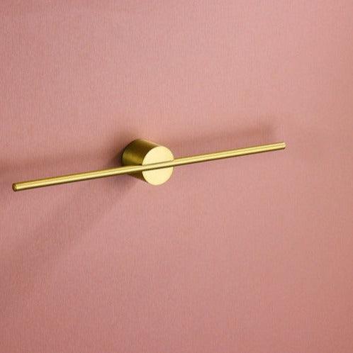 Metal Towel Rail - Modern Minimalist Bathroom Towel Rack in Matte Black 11