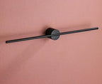 Metal Towel Rail - Modern Minimalist Bathroom Towel Rack in Matte Black 14