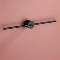 Metal Towel Rail - Modern Minimalist Bathroom Towel Rack in Matte Black 7