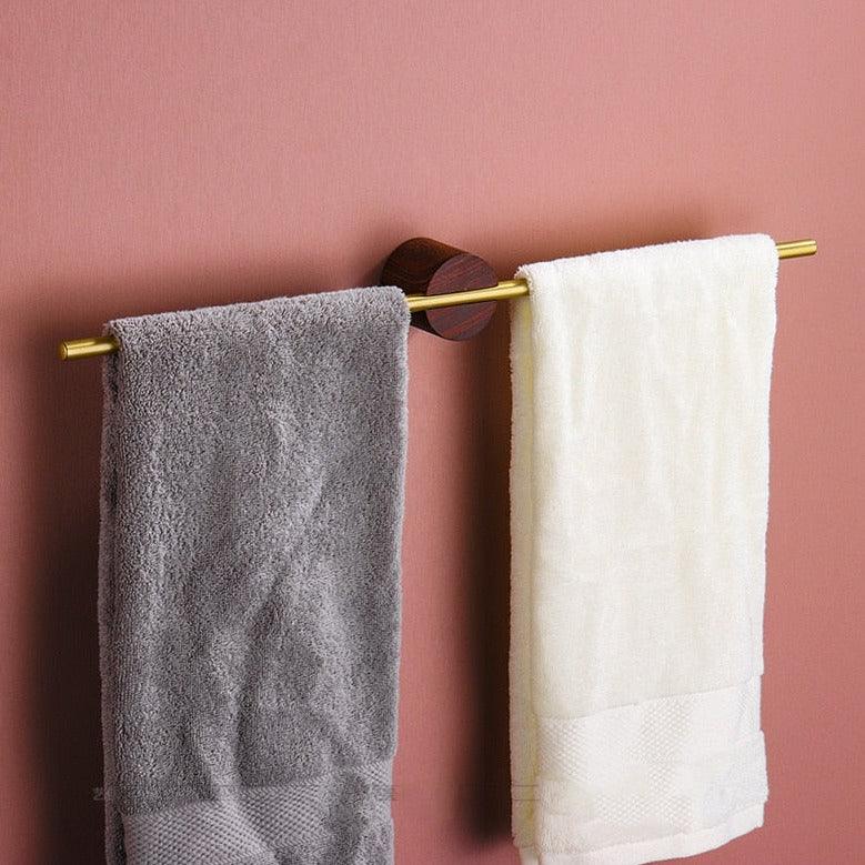 Metal towel holder – Modern design – Stylish bathroom accessory – Rust-resistant 2