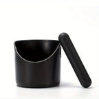 Modern Espresso Knock Box – Compact Coffee Grounds Disposal with Non-Slip Base and Removable Knock Bar 2