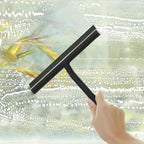 Modern Silicone Shower Squeegee – 8-Inch Streak-Free Glass Cleaner with Easy-Grip Handle and Convenient Hook 3