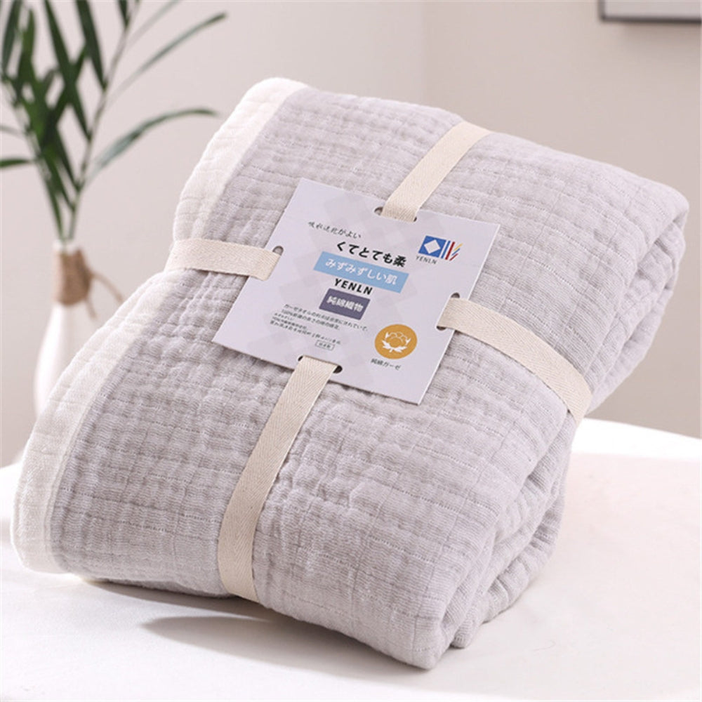 Muslin blanket – Six-layer cotton – Soft and breathable – Cozy throw for all seasons 8