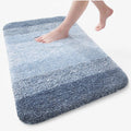 Non-Slip Microfiber Bath Mat - Quick Drying Bathroom Rug in Various Colors 0