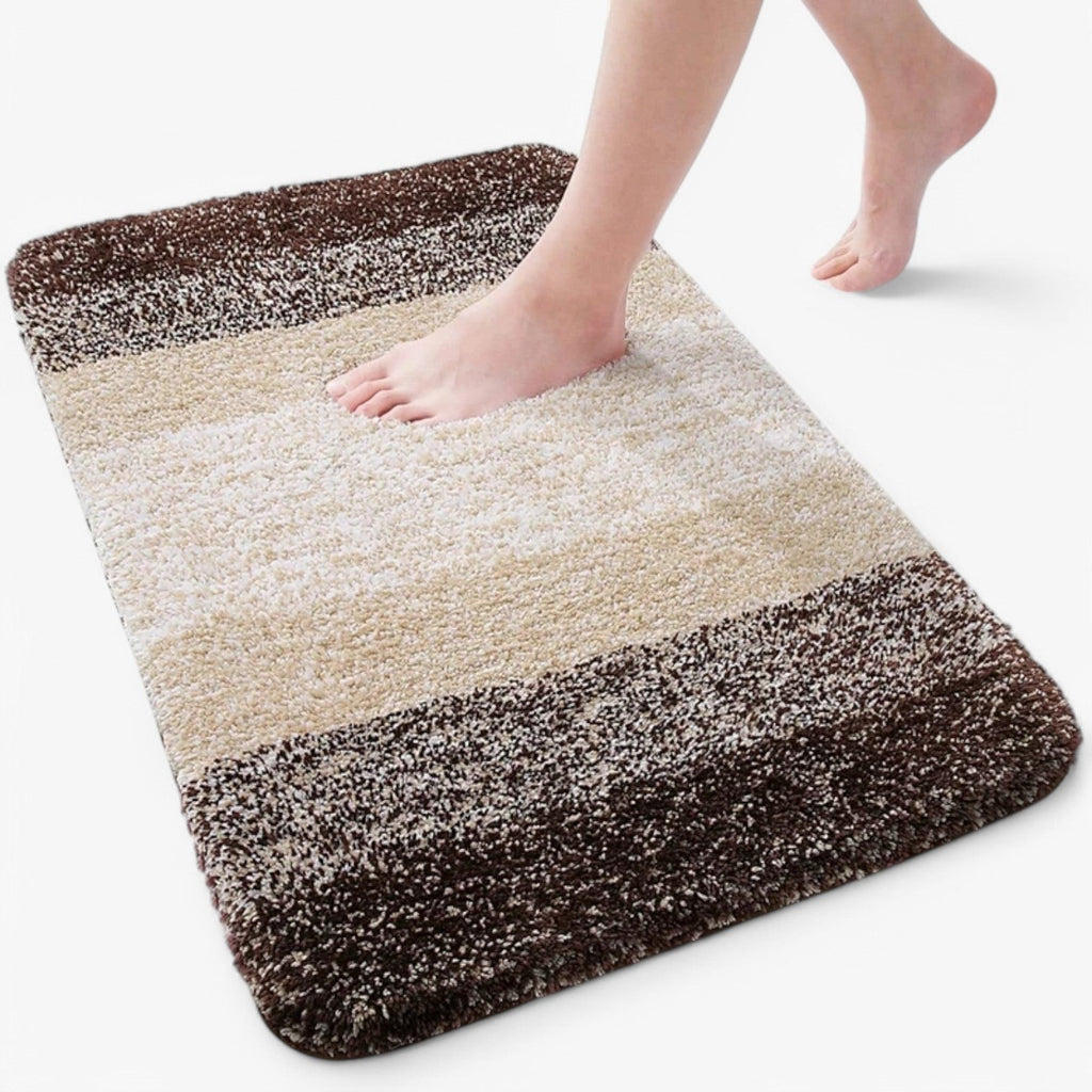 Non-Slip Microfiber Bath Mat - Quick Drying Bathroom Rug in Various Colors 3