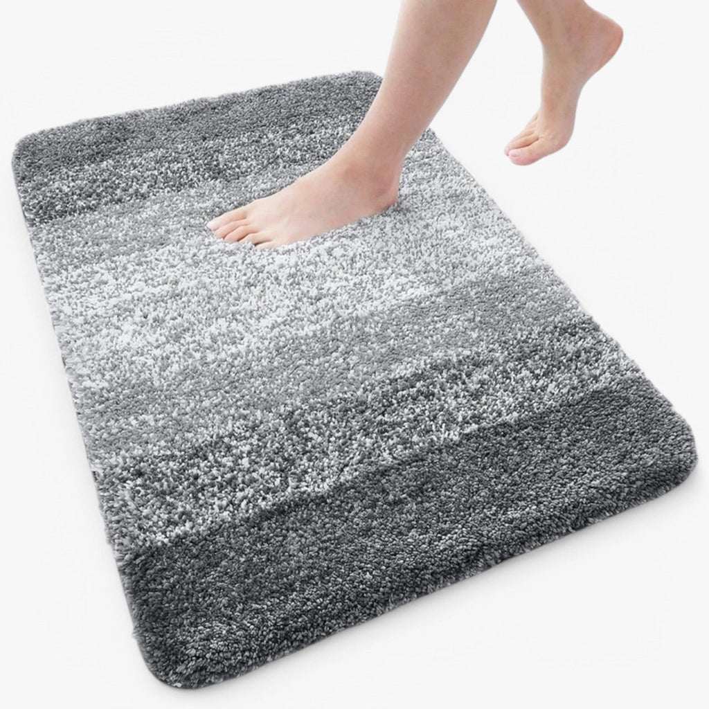 Non-Slip Microfiber Bath Mat - Quick Drying Bathroom Rug in Various Colors 4