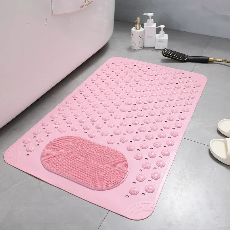 Non-slip shower mat – Built-in foot scrubber – Quick-drying – Bathroom safety essential 7
