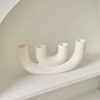 Nordic Elegance | Taper Candle Holders with U-Shaped Multi-Socket Design Ð Serene Centerpiece for Minimalist Decor 0