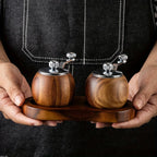 Nordic Wood Salt and Pepper Mill Set – Gentle Grinding 5