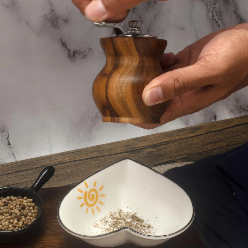 Nordic Wood Salt and Pepper Mill Set – Gentle Grinding 7