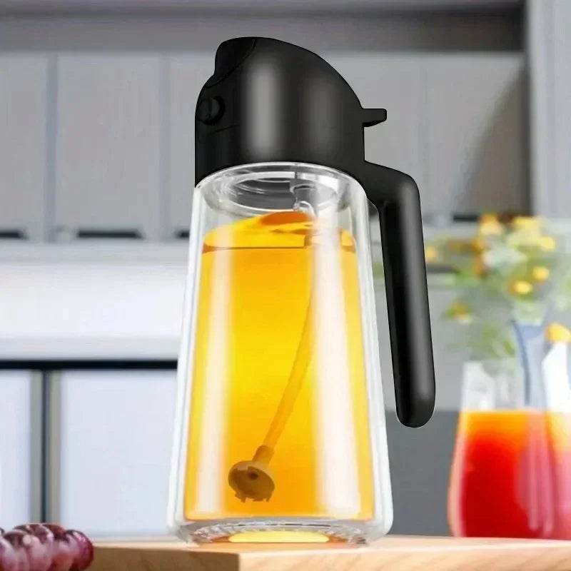 Oil Spray Bottle – BPA-Free Glass – 20.3 fl oz – Precision Olive Oil Sprayer for Cooking and Dressing 11