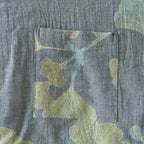 Organic Cotton Ginkgo Leaf Kimono Loungewear for Women – Soft Breathable Lounge Set for Relaxing and Sleep 5