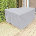 Patio furniture cover – Waterproof black polyester – All-weather protection – Durable outdoor accessory 3