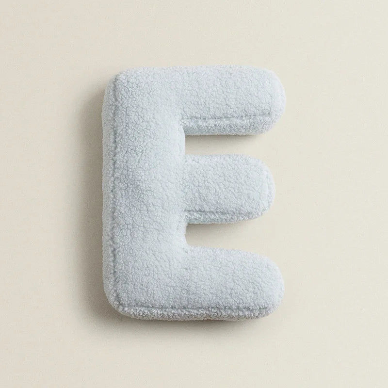 Pillow – Soft PP cotton – Multi-colored letters – Fun decor for kids and living room – 15 x 11.8 in 24