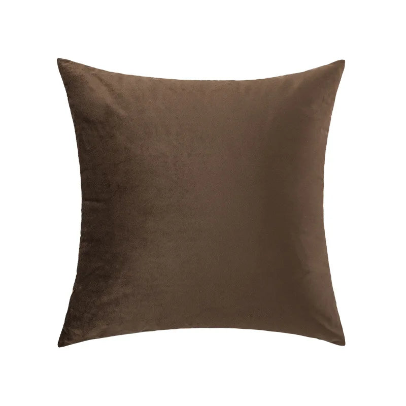 Pillow cover – Polyester blend – Italian brown coffee design – Modern geometric pattern – 17.7 x 17.7 in 9