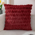Pillow cover – Soft polyester – Heart design – Cozy home accessory – 17.7 x 17.7 in 8