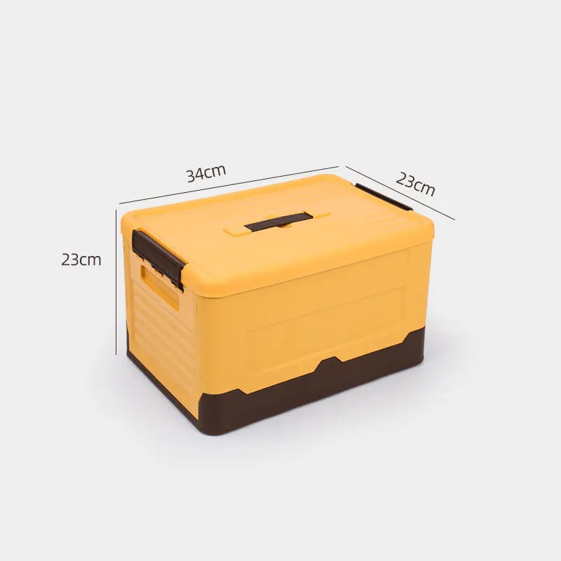 Plastic storage box – Durable PP plastic – Foldable design – Versatile organizer for home and travel – 13.4 x 9.1 x 9.1 in 6